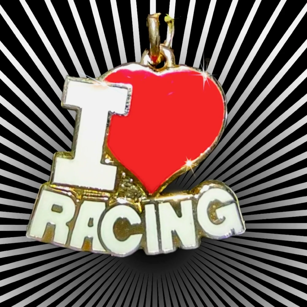 I ♥️ RACING  Charm - Picture 3 of 9